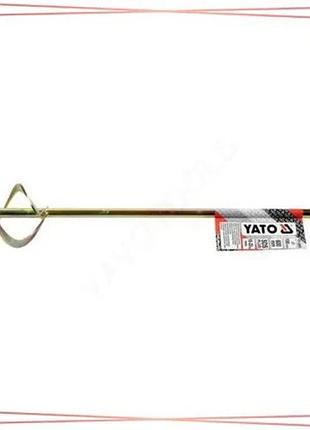 Міксер для будівельних сумішей yato оцинкований ø100 x 600мм sds+ 10-20 кг для змішування будівельних sku_yt-5501