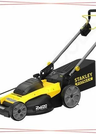 Газонокосарка акумуляторна безщіткова fatmax v20 самохідна ніж 51см 2 акумулятори по 4а для площі 10 с sku_sfmcmws251m-qw