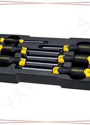 Набір викруток stanley cushiongrip 6 шт інструменти для ремонту та монтажу набір інструментів sku_stmt1-74182