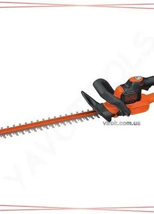 Аккумуляторный кусторез black+decker 18в 2ач длина ножей 45см садовый инструмент для обрезки кустарник sku_gtc18452pc-qw