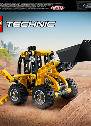Конструктор lego technic экскаватор-погрузчик 104 детали (42197)
