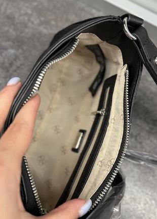 Сумочка guess чорного кольору 4