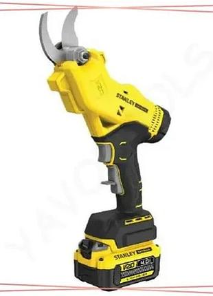 Аккумуляторный секатор stanley fatmax v20 32 мм до 1000 срезов на заряд 1 аккумулятор 4а для обрезки в sku_sfmcpp32m1-qw