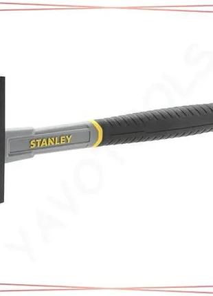 Молоток stanley fiberglass 310 г професійний інструмент для роботи з деревом та металом sku_stht0-54159