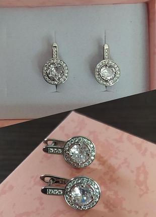 Сережки срібні s925