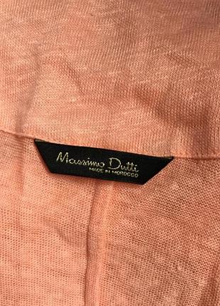 Лляний кардиган massimo dutti розмір 36-38