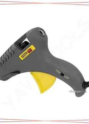 Пістолет клейовий мережевий stanley dualmelt gr25 80 вт для термоклею та ремонту клейовий пістолет sku_6-gr25
