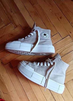 Кеди жіночі converse all stars високі, на платформі