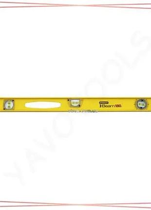 Ровень stanley pro180 120 см 3 капсулы для вертикальных и горизонтальных измерений sku_1-42-923
