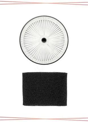 Фильтры hepa и пенный lund 2 шт для пылесоса очистка воздуха замена фильтров sku_67126