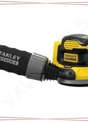 Ексцентрикова шліфмашина stanley fatmax v20 125 мм 12000 об/хв без акумулятора та зарядного пристрою sku_sfmcw220b-xj