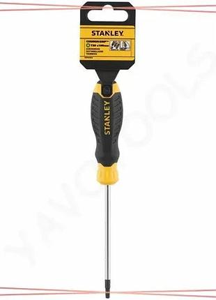Викрутка зіркова stanley cushiongrip torx т20 x 100 мм для ремонту техніки та електроніки sku_stht16179-0