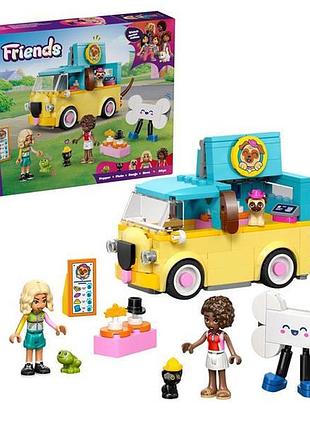 Конструктор lego friends фургон с аксессуарами для любимцев 237 детали ( 42678 )
