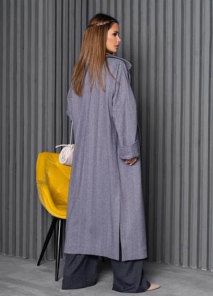 Пальто issa plus 14247 xl серый 3