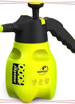 Оприскувач ручний marolex master 1000 мл для саду та городу обприскувач для рослин sku_s011.101