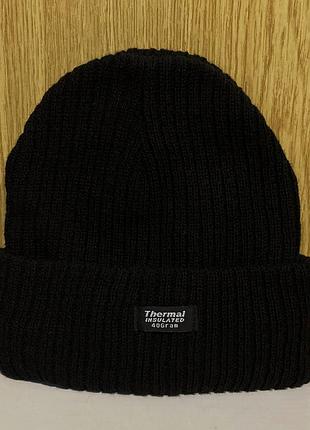 Шапка на флісі mil-tec thermal insulated.оригінал.