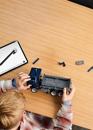 Конструктор lego technic самосвал 462 детали (42203) 9