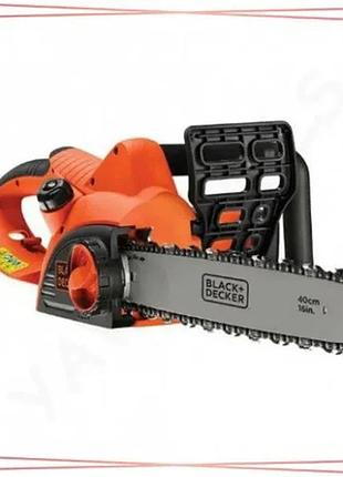Цепная электропила black+decker cs2040 2000вт для дачи и дома инструмент для резки дерева sku_cs2040-qs