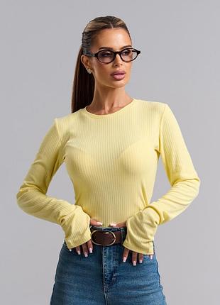 Лонгсліви issa plus 15893 s жовтий