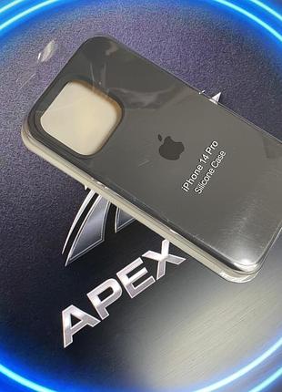 Silicone case для iphone 17 pro max, 14 pro max, 14 pro з мікрофіброю 3
