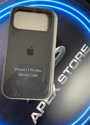 Silicone case для iphone 17 pro max, 14 pro max, 14 pro з мікрофіброю