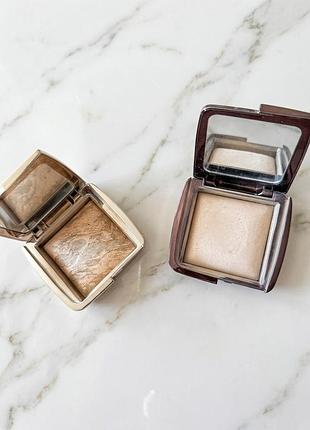 Культова косметика hourglass: пудра dim light та бронзер radiant bronze light (ориг)