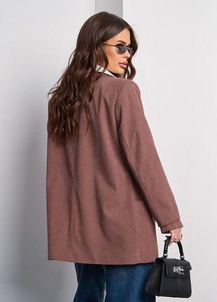 Піджаки issa plus 15019 s коричневий 3