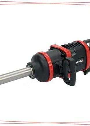 Гайковерт ударный пневматический yato 1" 4800 nm 450 л/ч 5000 об/мин для профессионального использован sku_yt-09618