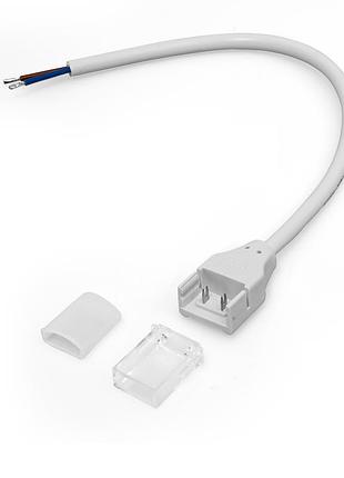 Коннектор с кабелем + торцевая заглушка для led ленты videx vl-lst-cb65-fc02