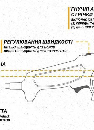 Work sharp wskts2-i: электрическая точилка для ножей, инструментов, с двумя скоростями, гибкими ремнями 6