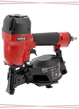Цвяхозабивач пневматичний yato yt-09220 для цвяхів 22-45 мм тиск 4,8-7,5 bar магазин 120 шт для профес sku_yt-09220
