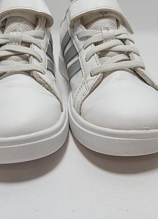 Кроссовки adidas, белые для девочки 5