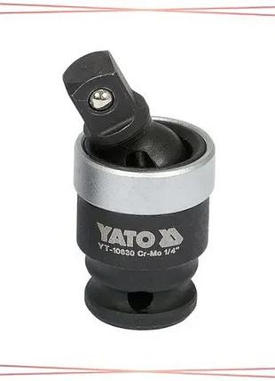 Карданный удлинитель yato 1/2" 63 мм ударный для работы с инструментом механик 1/2" sku_yt-10630