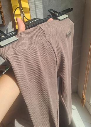Лосины zara цвета капучино 5