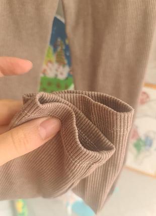 Лосины zara цвета капучино 4