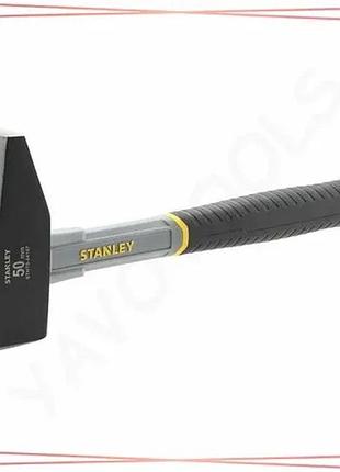 Молоток stanley fiberglass 50 мм професійний інструмент для будівництва та ремонту з фібрового стрижня sku_stht0-54157