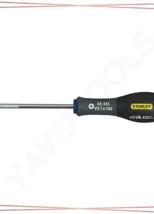 Викрутка крестовая stanley fatmax pozidriv pz1 250 мм инструмент для сборки и ремонта sku_0-65-336