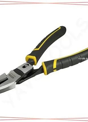 Комбинированные плоскогубцы stanley fatmax 215 мм инструмент для работы с проводами и крепежом sku_fmht0-70813