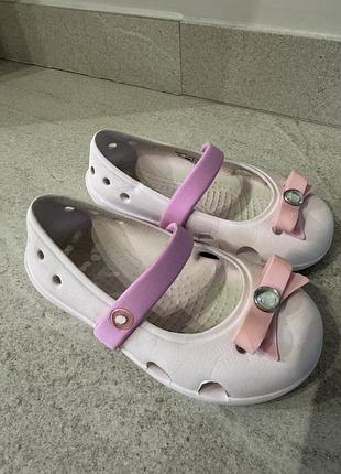 Балетки crocs c8