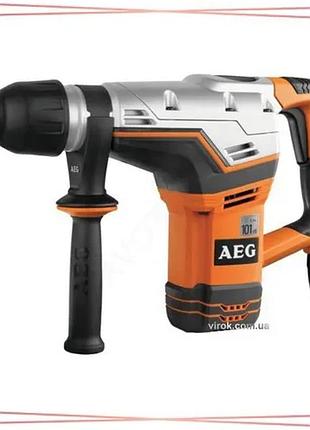 Молот відбійний мережевий aeg sds-max 1100 вт 7,5 дж 3000 уд/хв для будівельних робіт ударний перфорат sku_mh5g