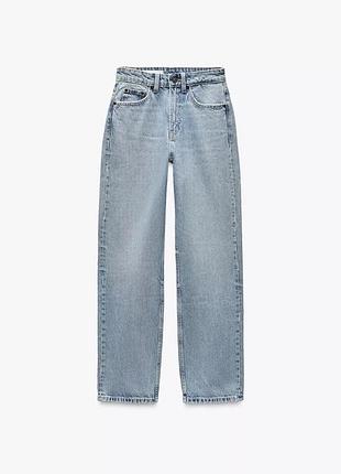 Джинси zara trf mom fit 38 40 m  4730/047/406
