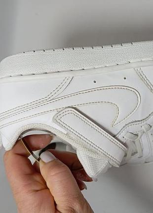 Кроссовки белые nike, унисекс 6