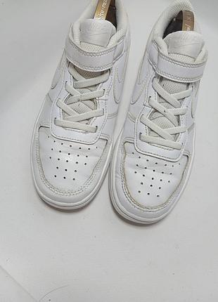 Кроссовки белые nike, унисекс 4