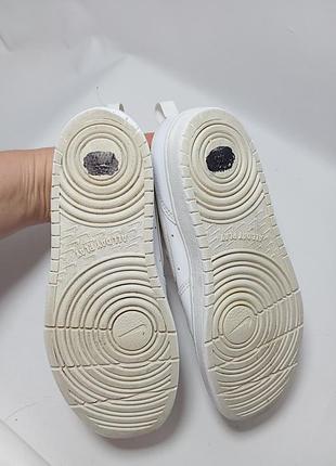 Кроссовки белые nike, унисекс 8
