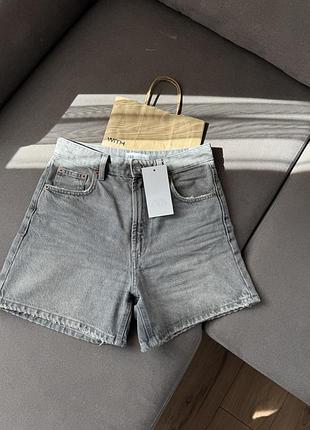 Zara шорти мом базові
