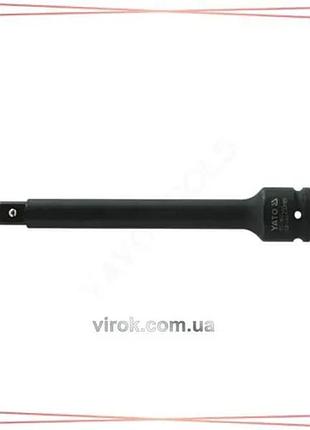 Подовжувач ударний yato квадрат 3/4" довжина 250 мм для професійного використання інструмент для ремон sku_yt-1162