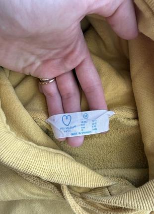Худі лимонного кольору primark 5