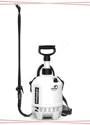 Опрыскиватель ранцевый marolex industry alka line 9l 0,4mpa штанга 65-111см шланг 170см для дезинфекци sku_s113.153