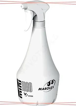 Оприскувач ручний marolex mini acid 1л з регульованою форсункою для дезінфекції та очищення поверхонь sku_s072.102