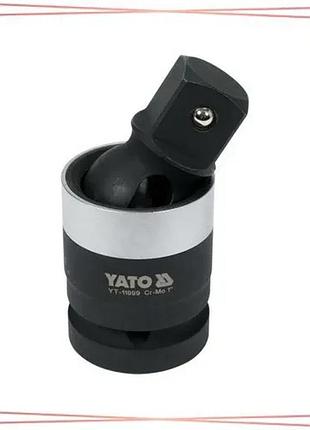 Карданный удлинитель yato 1/2" 63 мм ударный для крепления инструмента и работы с гайками sku_yt-11999